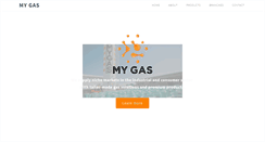 Desktop Screenshot of mygas.co.za